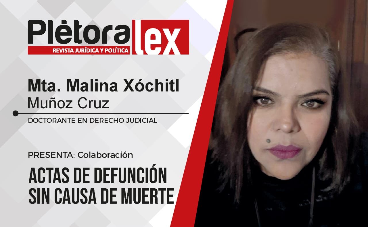 Actas de defunción sin causa de muerte